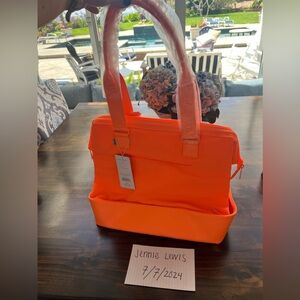 NWT Mini Creamsicle Beis Weekender